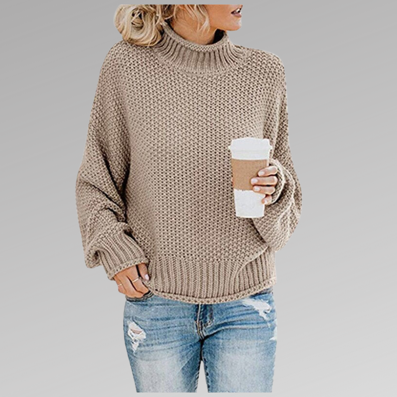 Braelyn High-Collar Pullover