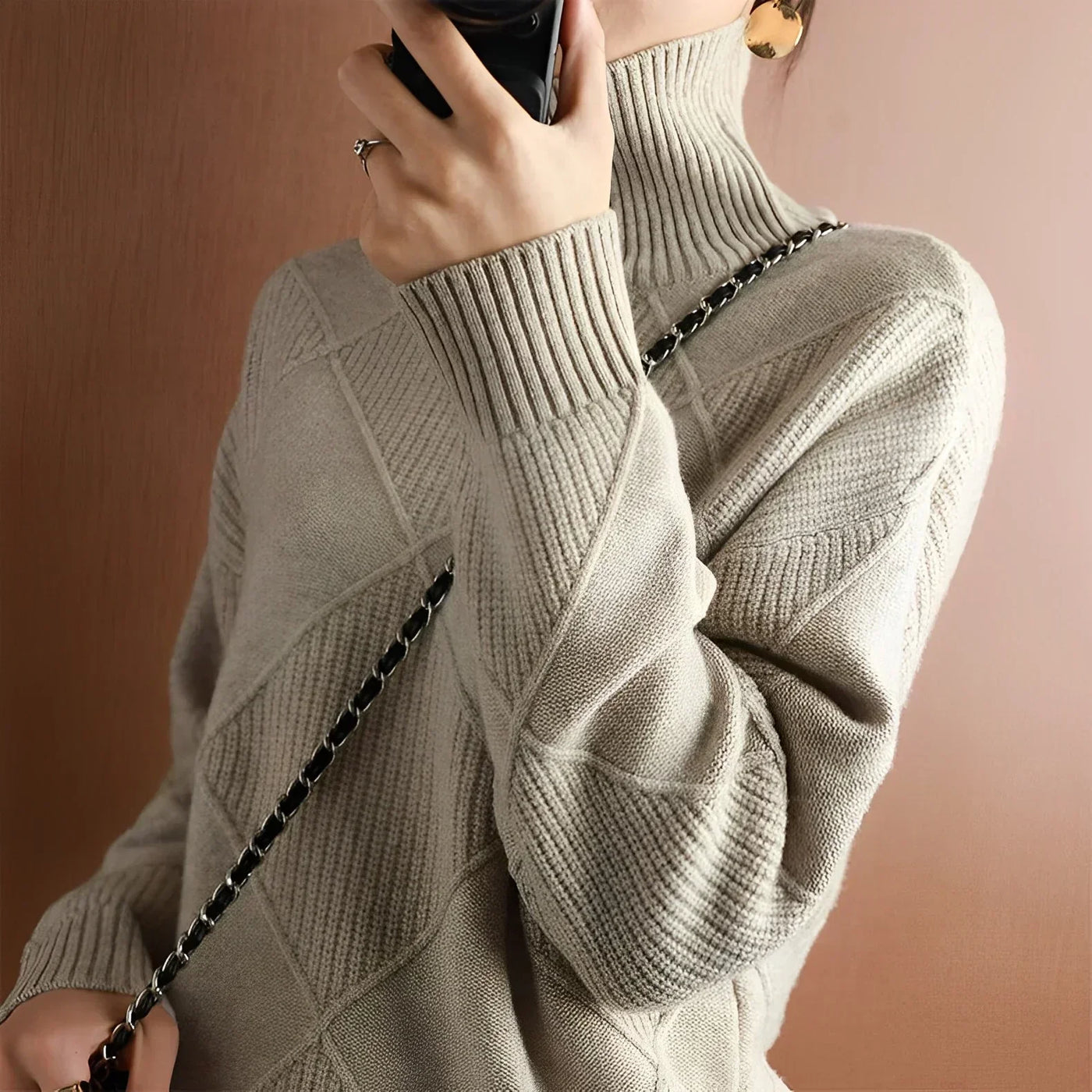 Edith | Turtleneck Sweater