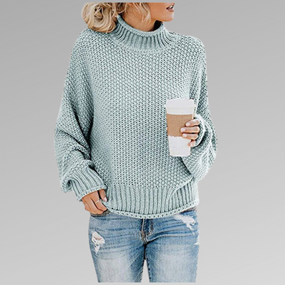 Braelyn High-Collar Pullover