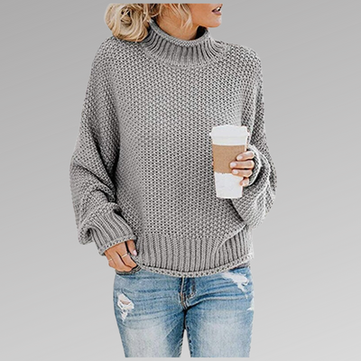 Braelyn High-Collar Pullover