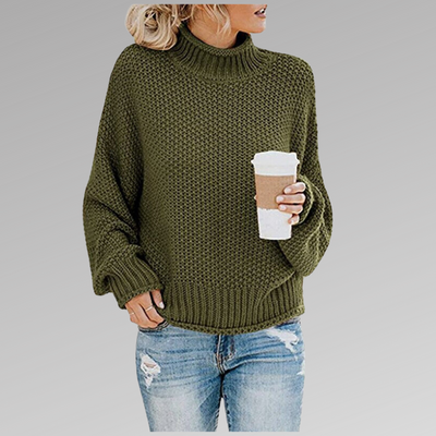 Braelyn High-Collar Pullover