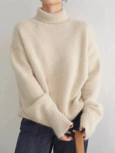 Isabella High-Neck Cashmere Sweater