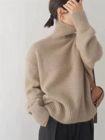 Isabella High-Neck Cashmere Sweater