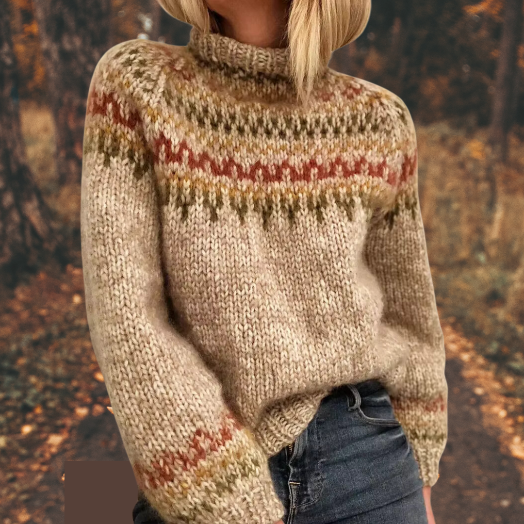 Astrid™ Women’s Nordic Knit Sweater