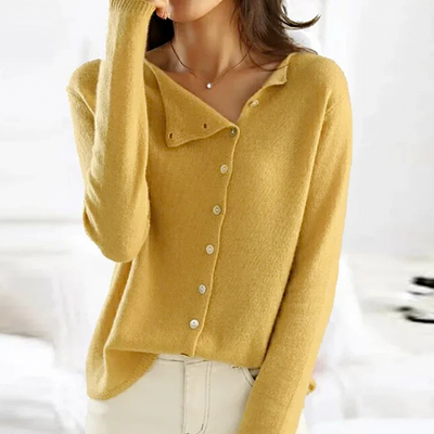 Gia Chic Button-Front Cardigan