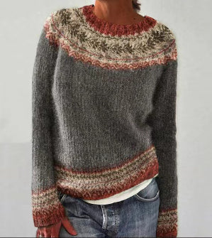 Harper Vintage-Inspired Knit Pullover