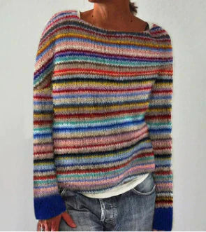 Harper Vintage-Inspired Knit Pullover