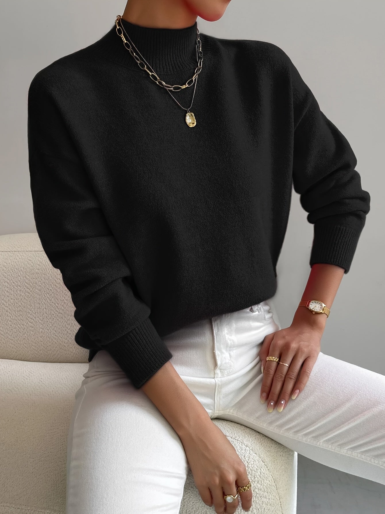 Lily Classic Knit Pullover